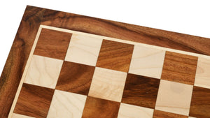 schachbrett edel seshamholz