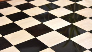 Schachbrett-Handgemacht ebenholz