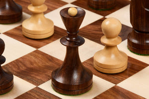 Sowjetisches Schachbrett <br>aus Holz