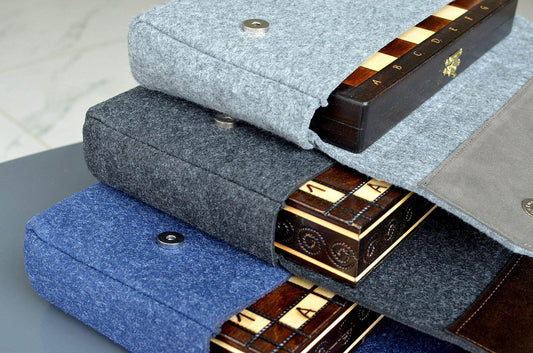 étui pour échiquier pliable sur mesure artisanal