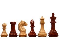 Grosses Schachfiguren <br>aus Rosenholz