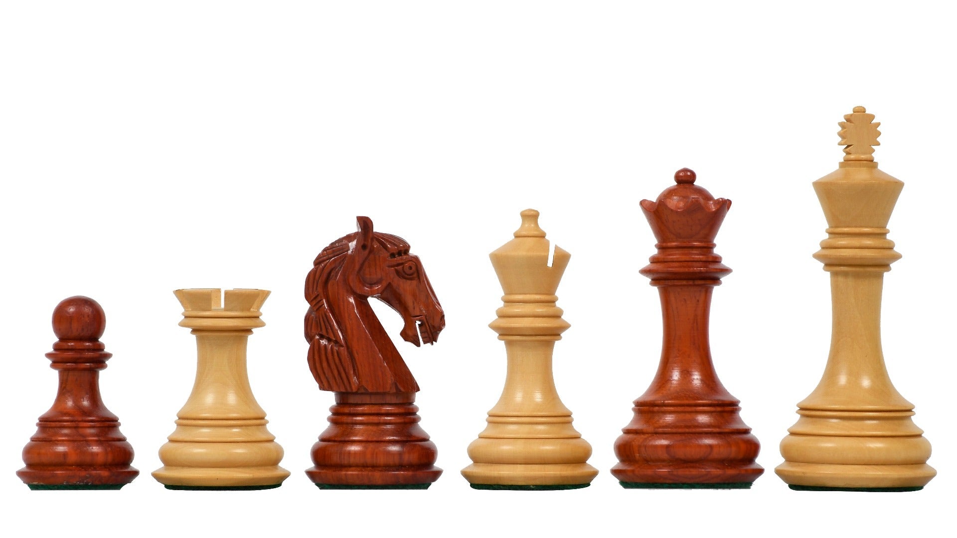 Große Schachfiguren <br>aus Holz