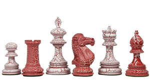 rote und weiße Schachfiguren