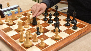 Jeu d'Echecs Ancien Bois Echiquier