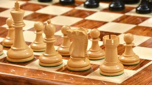 Jeu d'Echecs Ancien Bois Fou