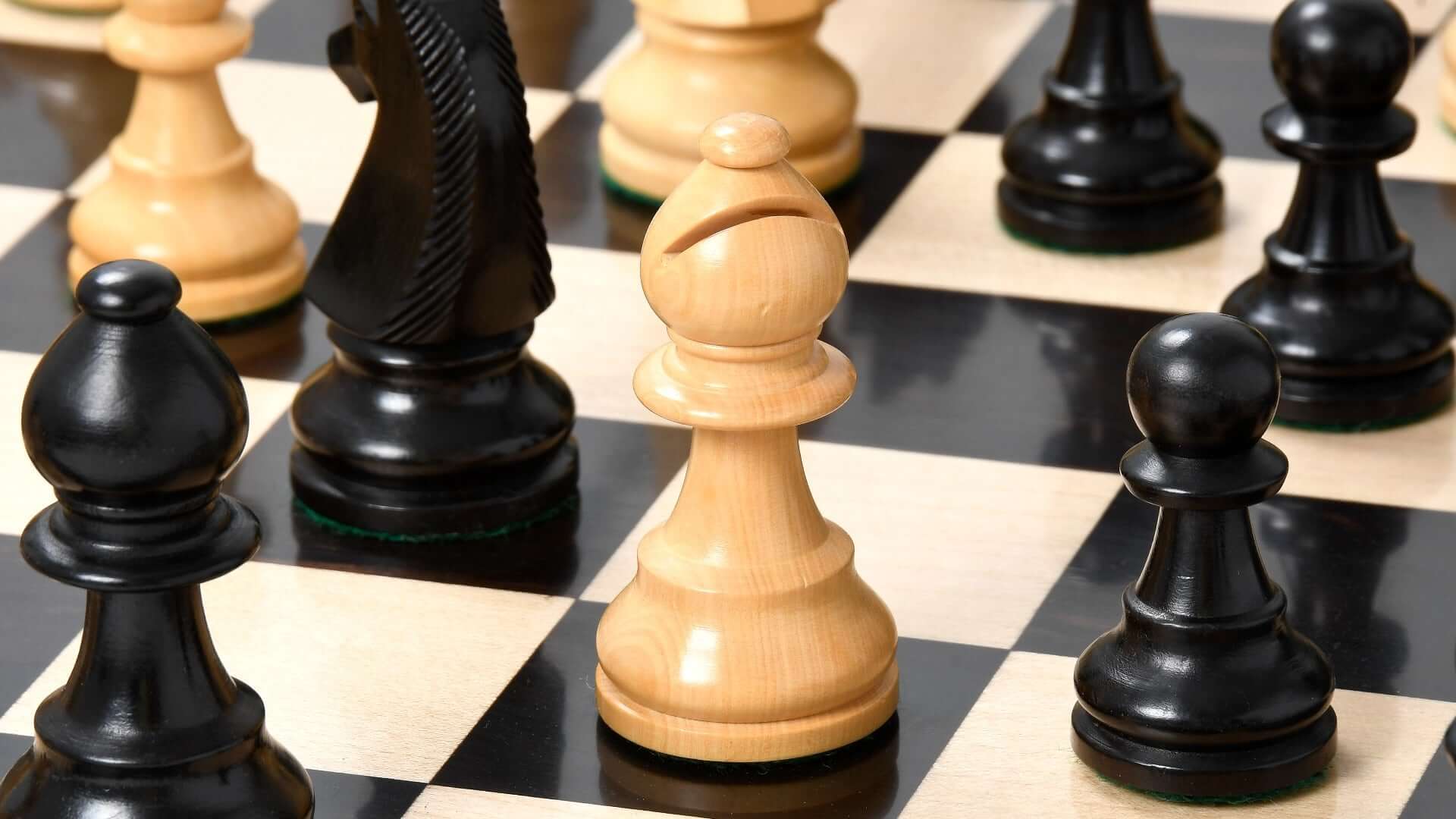 Jeu d'Echecs en Bois de France Reine