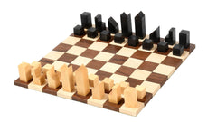 Schachspiel Kunst <br>aus Holz