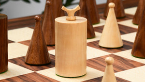 Schachspiel Art Deco seshamholz