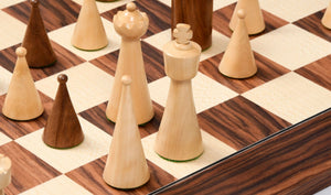 Schachspiel Art Deco edelholz