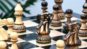 Schachfiguren außergewöhnlich rozenholz