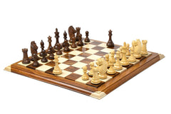 Exklusives Schachbrett <br>aus Holz