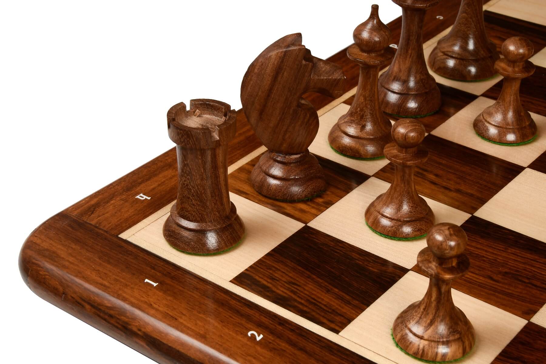 Jeu d'Échecs Gothique Noirs