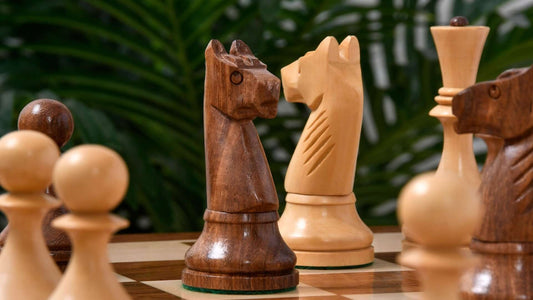 Indisches Holzschachspiel