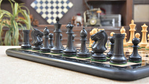 Schachfiguren Staunton aus holz schachbrett