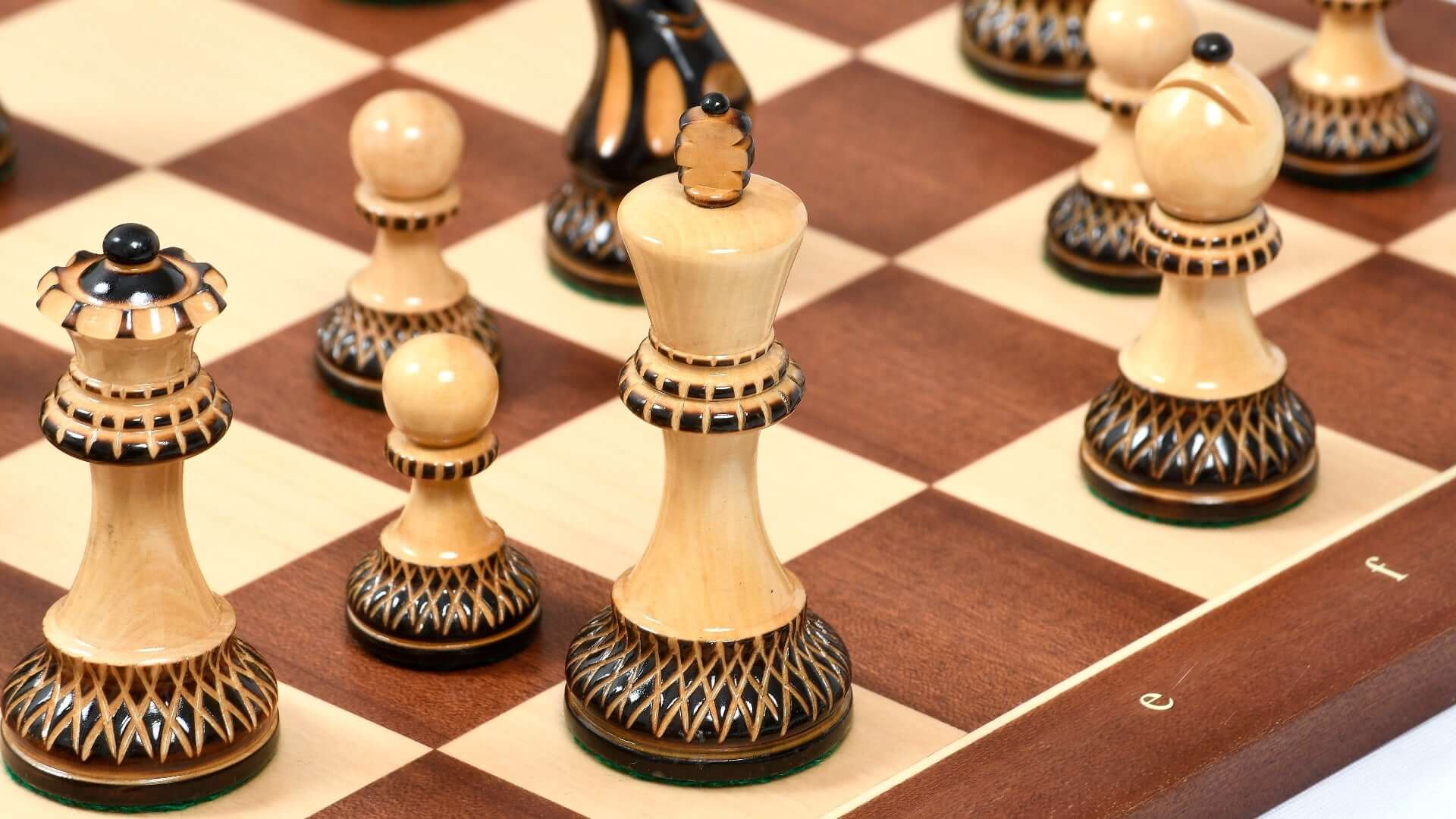 Jeu d'Échecs Noble Pions Blancs