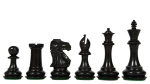 Schachfiguren Turniergröße ebenholz
