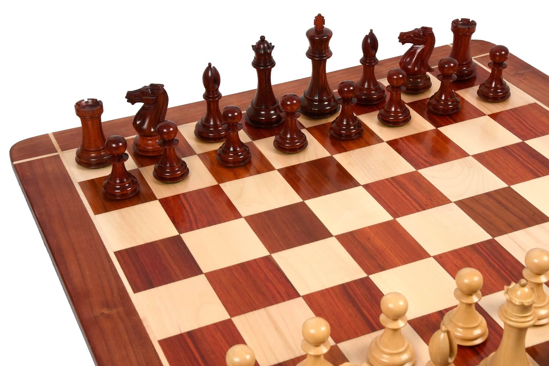 Holz Schach einstellen hoch Klasse 4 Königin Schac – Grandado