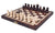 Rustikales Schachspiel <br>aus Holz