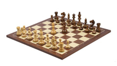 Turnierschachspiel <br>aus Seshamholz