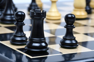 Jeu d'Échecs Traditionnel Pions Noirs