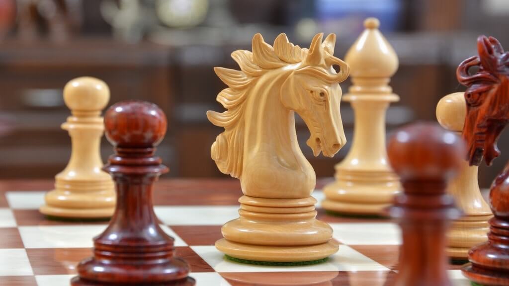 Arabische Schachfiguren reiter