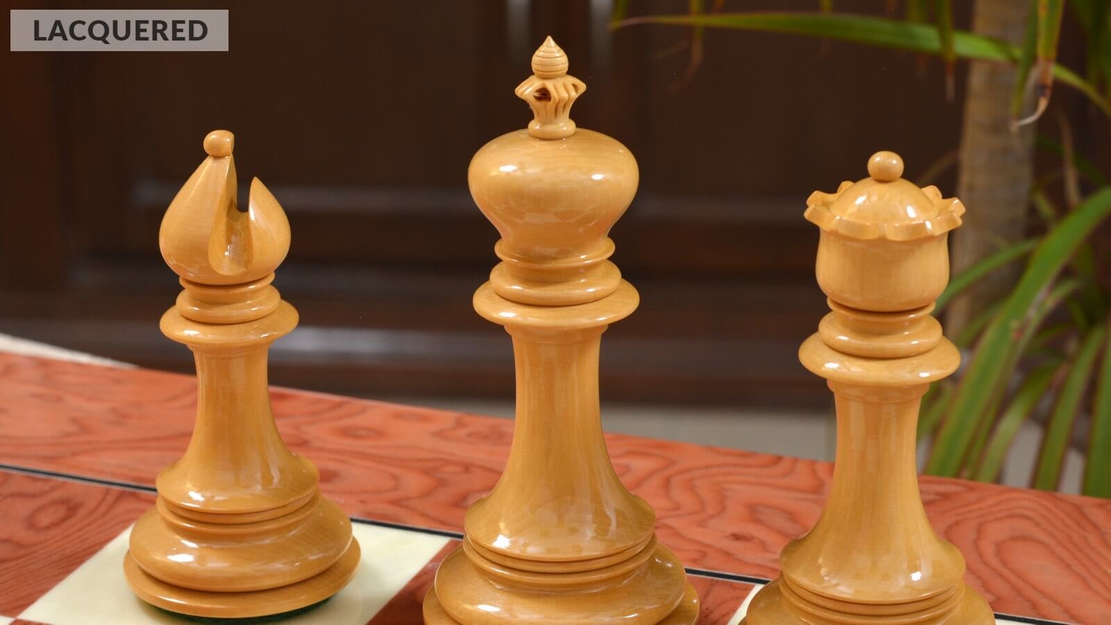 Arabische Schachfiguren edelholz