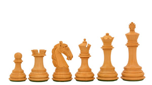 Jeu d'Echecs en Bois Premium Blanc