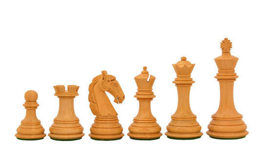 Jeu d'Echecs en Bois Premium Blanc