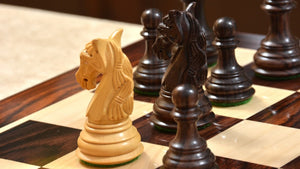 Jeu d'Echecs en Bois Premium Pions Adverses