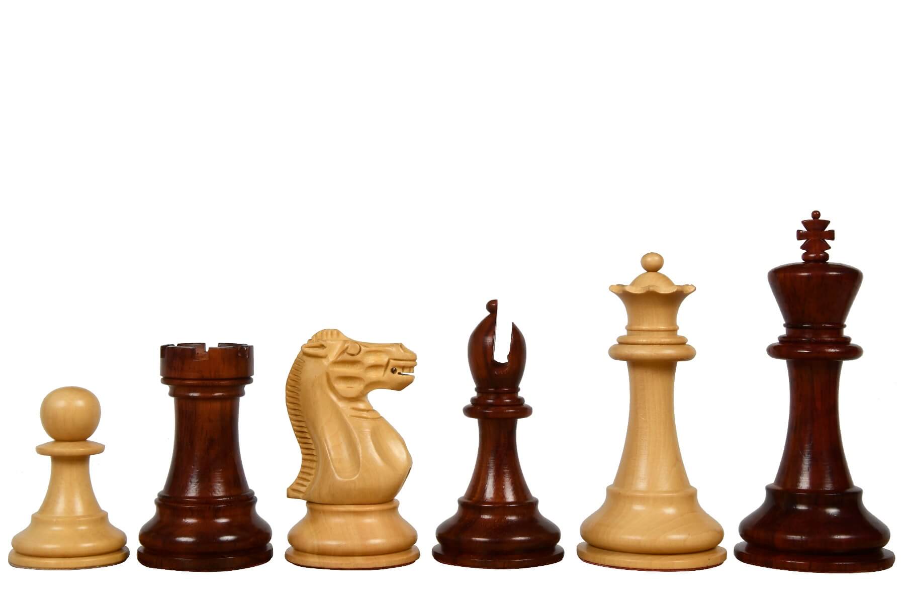 Große Schachfiguren Holz rozenholz