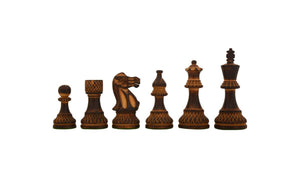 Original Schachfiguren rozenholz
