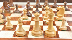 Schachfiguren holz handgeschnitzt staunton