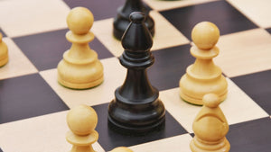 Schachfiguren American Staunton fou