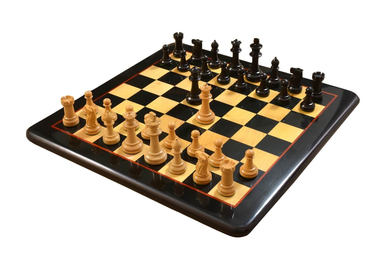 Pieces d'Echecs en Bois Précieux Fou