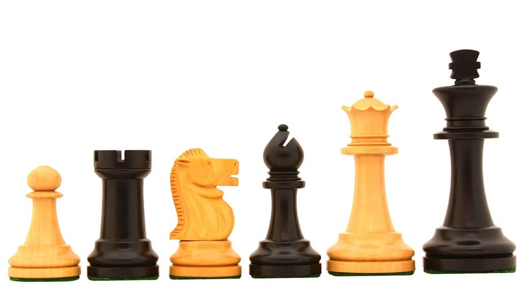 Pieces d'Echecs en Bois Précieux