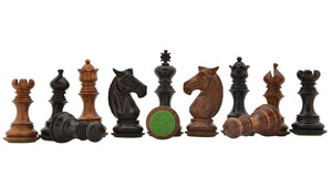 Schachfiguren Schwarz holz
