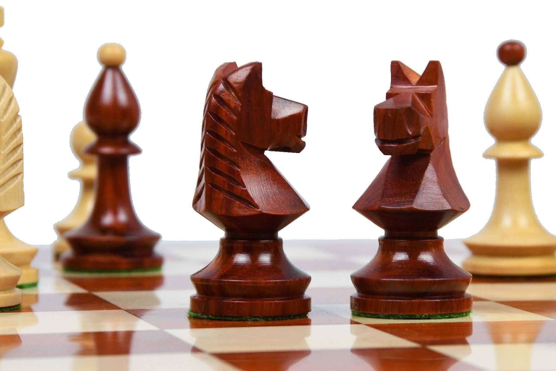 Plateau de Jeu d'Echecs Original Pions Blancs